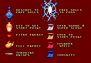 Second Samurai screenshot 3 for Sega Mega Drive